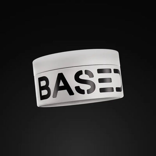 BASED Hair Clay - Strong Hold Matte Finish 3Oz Jar Shea Butter Beeswax Essential Clays